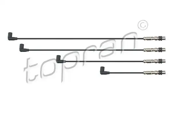 TOPRAN 108961001 | Buji Kablo Seti VW Golf 04 13 Passat 06 11 Audi A3 97 13 Seat Leon 006 13 BGU BSE BFQ Avu