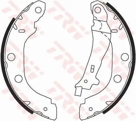 TRW GS8655 | Kampana Balata Renault Kangoo 98 08 Nissan Primera 96 02 Levyelı Büyük Tip