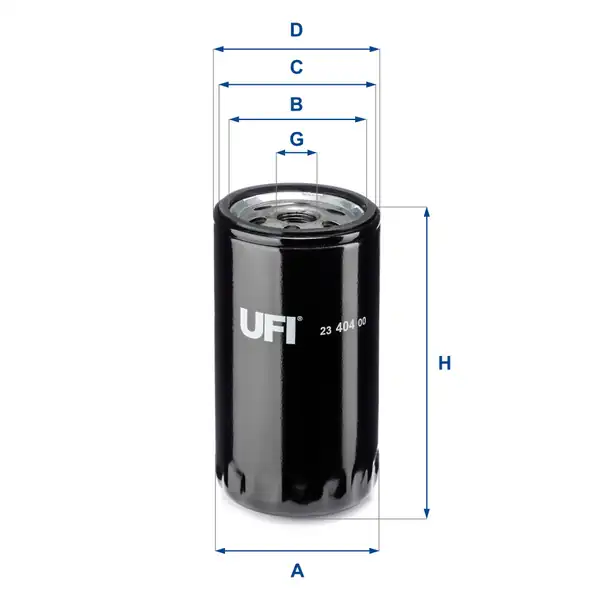 UFI 23-404-00 | Yağ Filtresi A80 1z 1 9 TDI 91