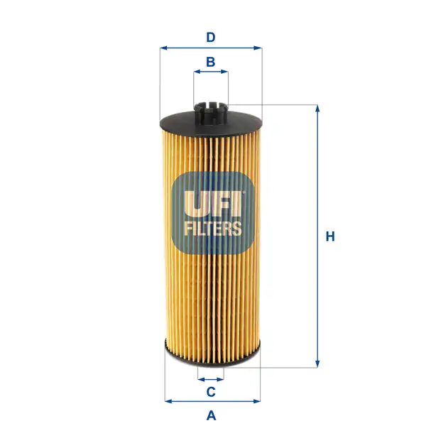 UFI 25-005-00 | Khd Tcd 2012 6l 2v Bf6m 2012c Yağ Filtresi