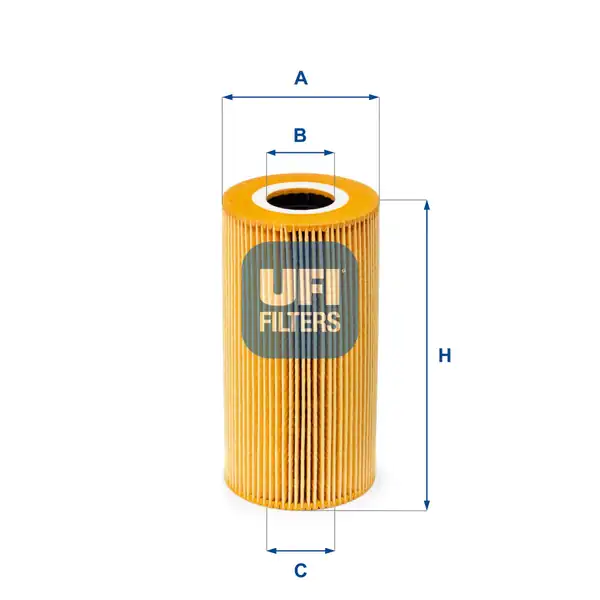 UFI 25-009-00 | Yağ Filtresi Bmw E34 E36 E38 E39 Range Rover II P38a 94 02 1529962