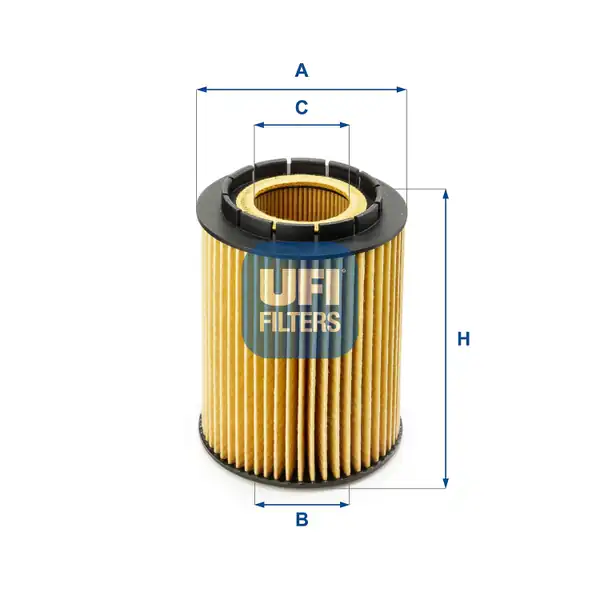 UFI 25-010-00 | Yağ Filtresi Touareg Q7 A6 Aes Bmx 3 2 3 6 4 2 04 10