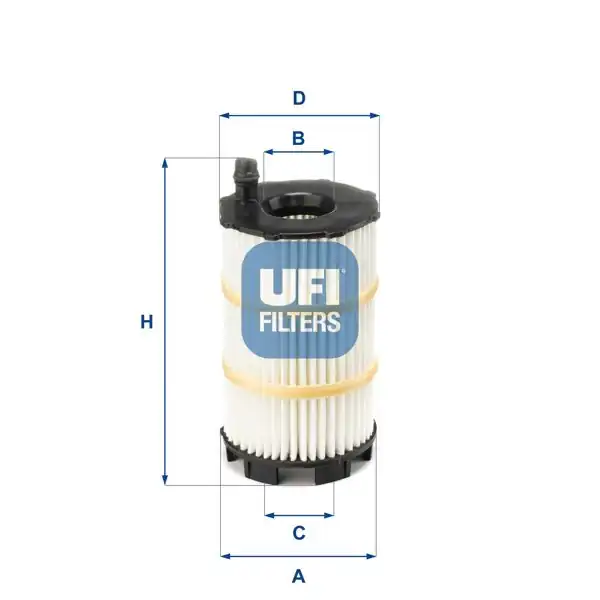 UFI 25.143.00 | Yağ Filtresi Touareg-Q7 Bar-Cgna 4,2 FSI 06 -