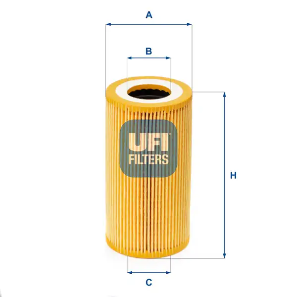 UFI 25-165-00 | Yağ Filtresi 911 Carrera Boxster M 96 01 M 96 04 3 2 3 4 97