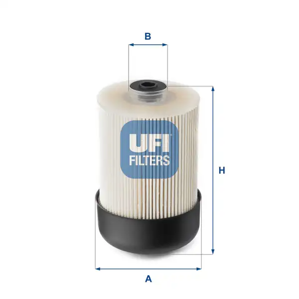 UFI 26-114-00 | Yakıt Filtresi Master III Traffic III Navara D23 Mb 447 1 6 2 3 dCi 622 09 1798741