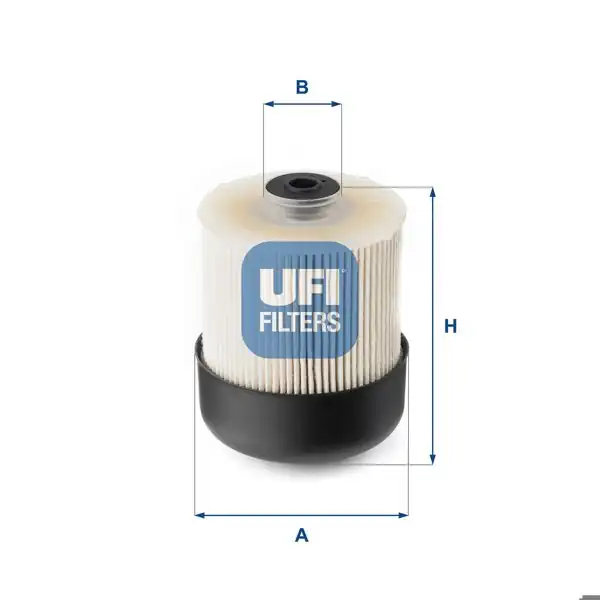 UFI 26.115.00 | Mazot Filtresi Clio IV/Captur/Duster/Dokker/Lodgy/Kangoo IV/Symbol II/Sandero II/Citan 1.5 DCI 12-