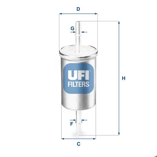 UFI 31.769.00 | Yakıt Filtresi Focus Zetec 98 -