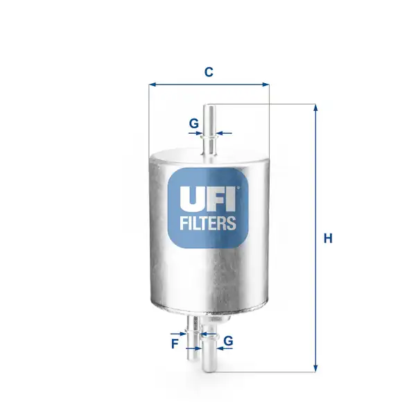 UFI 31-830-00 | Yakıt Filtresi Audi A4 1 8t 02 04 A6 2 4 3 0 04 06 A8 6 0 03 10 Oe