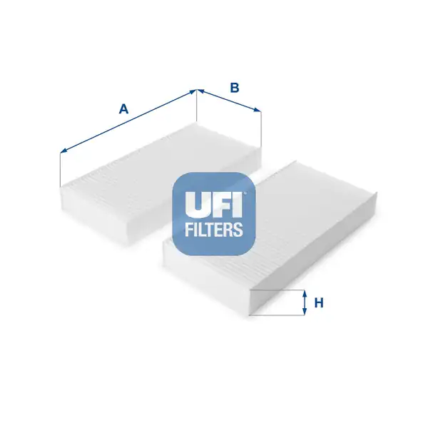 UFI 53-108-00 | Filtre Polen Honda Civic 01 06 Hrv 99 06 CRV 02 06 Çiftli