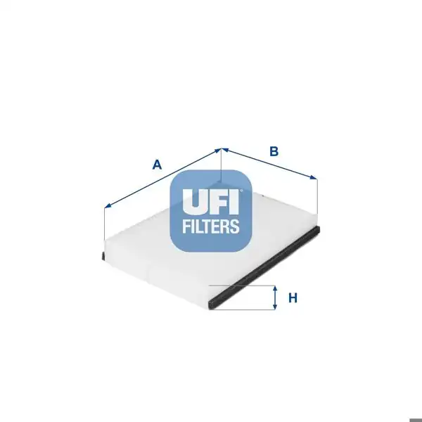 UFI 53.211.00 | Kabin Filtresi (Fiat 500L 1.3 16V Multijet 1.6 16V Multijet 12 -)