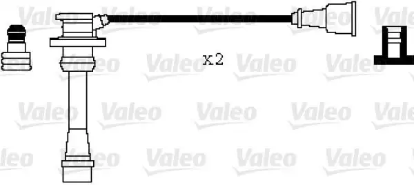 VALEO 346020 | Buji Kablo Takım-(Daihatsu Terios 97 / /)