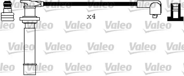 Valeo 346298 Buji Kablo Takım Nissan Primera P11 96 02 1 6 Almera 95 00