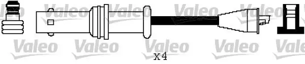 VALEO 346586 | Buji Kablo Takım-(Subaru Impreza 92 / 2.0 16V)