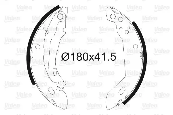 Valeo 562033 Arka Fren Balatası Pabuç Renault Clio İ II Peugeot 205 309 R9 R11 R19 Lucas Tipi