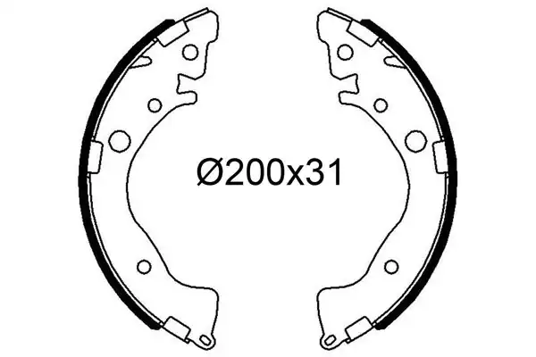 Valeo 564277 Kampana Balata Honda Civic VIII Jazz IV V
