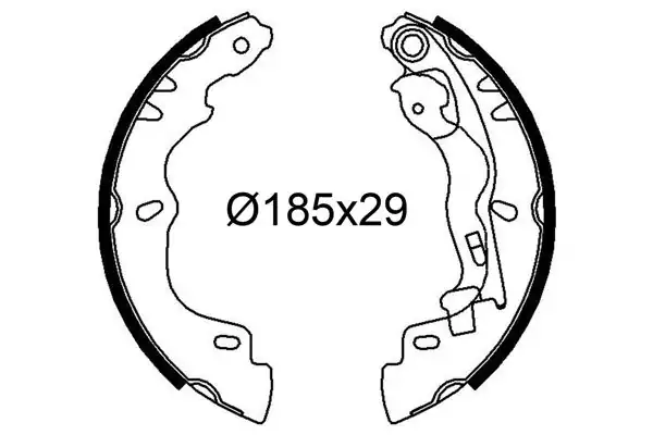 Valeo 564334 Kampana Balata Fiat Albea Palio İ Siena