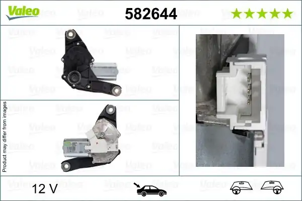 Valeo 582644 Silecek Motoru Arka Peugeot 106 II 1a_ 1c_