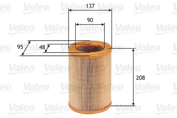 Valeo 585608 Hava Filtresi Citroen Saxo 1 5 Dcjnks