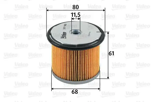 VALEO 587900 | Yakıt Filtresi (Mazot) (Citroen C 15 1.8 D, Peugeot 205 1.8 D)