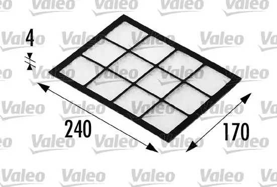 Valeo 698690 Kabin Filtresi Fiat Palio Siena