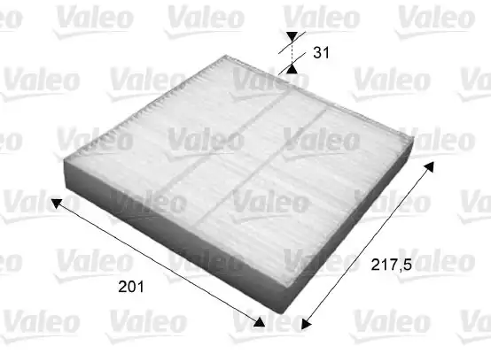 VALEO 715631 | Polen Filtresi 4007 07> C4 Aircross 12> C-Crosser 07> Asx 10> L200 14> Lancer 08> Outlander 06> D-Max 12>
