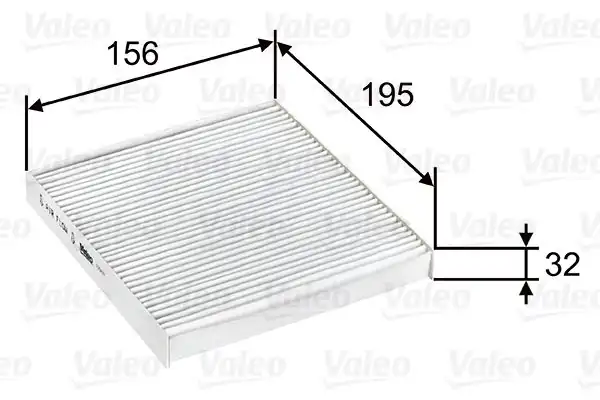 VALEO 715637 | Filtre Polen-(Daihatsu Sirion 05 / 11)