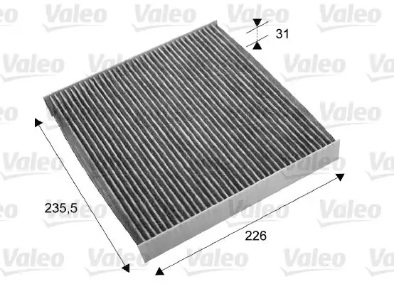 Valeo 715678 Kabin Filtre Karbonlu Honda Civic 07 11 Civic 12 CRV 07 11
