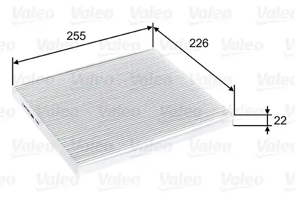 Valeo 715804 Filtre Polen Hyundai Santa Fe 2 0 2 2 2 4 12 Kia Optıma 12
