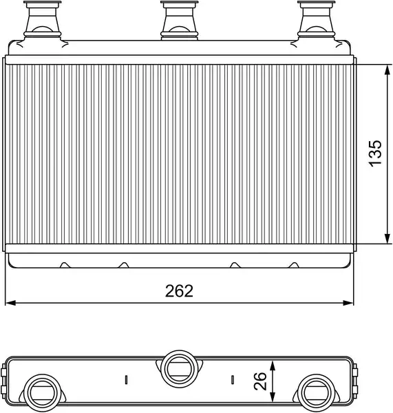 Valeo 811537 Kalorifer Radyatörü Bmw E60 E61 E63 E64 03 10