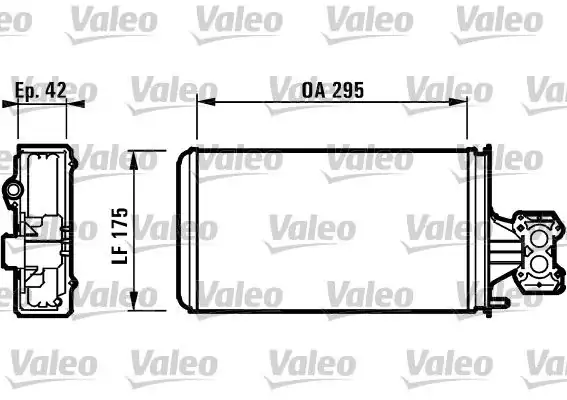 Valeo 812132 Kalorifer Radyatörü Iveco Eurocargo
