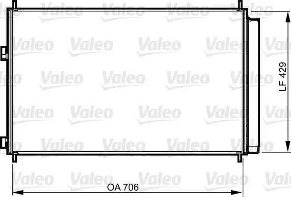 Valeo 814204 Klima Radyatörü Toyota Rav4 III 2005 2013