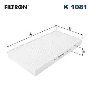 FILTRON K1081 | Polen Filtresi Corsa C Vectra C Combo Tigra 02 12 Karbonsuz