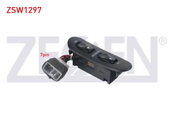 ZEGEN ZSW1297 | Cam Açma Anahtarı Çiftli 7 Pin Hyundai H100 1993 2004