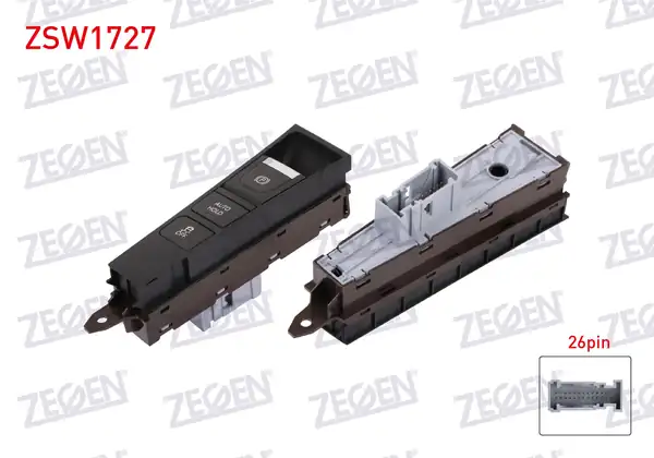 ZEGEN ZSW1727 | El Fren Anahtarı 26 Pin Volkswagen Passat CC 2011 2016
