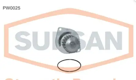 SUPSAN PW0025 | Devirdaim Su Pompası P106 Gtı Saxo Vts Tu5j4 (1.6 16V) P206 P207 C3 C4 Tu5jp4 (1.6 16V) Ec5