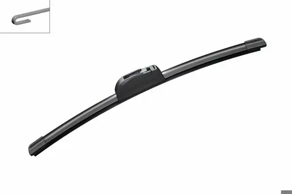 BOSCH 3397008639 | Silgi Süpürgesi Tek 38Cm Kancalı Yaris/Spark/Fiesta VI/Idea Aerotwin