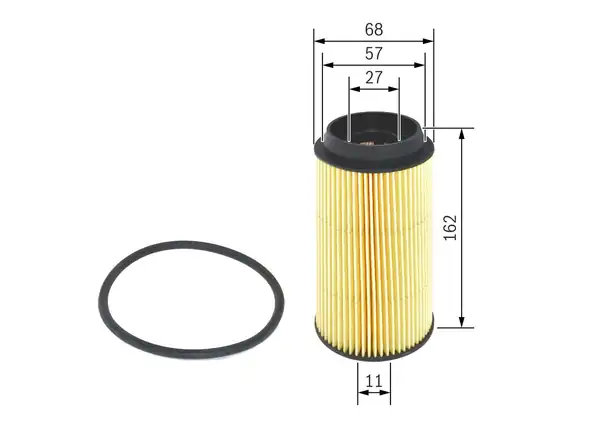 Bosch F026402155 Yakıt Filtresi Iveco Daily IV V Mitsubishi Fuso Canter 2 3 3 0 JTD 2005