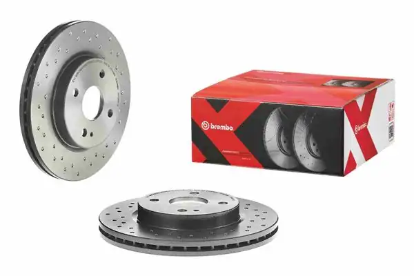 BREMBO 09.A968.1X | Fren Diski Ön Xtra Ford | 2 Adet