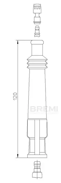 BREMI 13226-5 | Buji Başlığı Bmw E30 E34 E36 M40 43 87 95