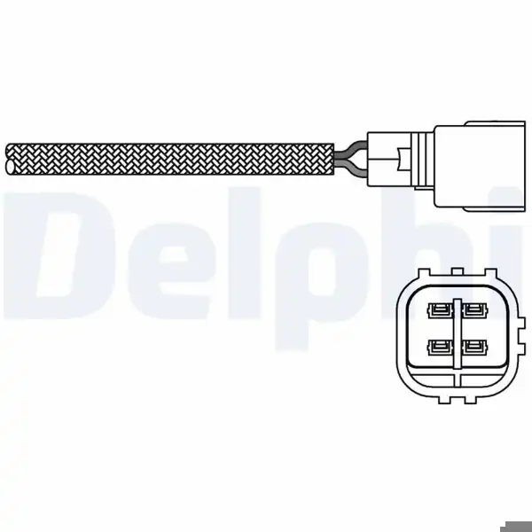 DELPHI ES20269-12B1 | Lambda Sensörü Toyota Corolla 1.3-1.8 92-98 Daihatsu Sirion/YRV