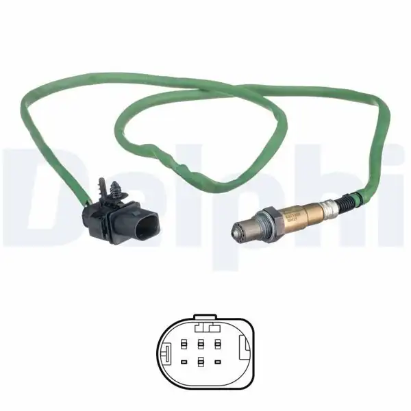DELPHI ES21203-12B1 | Oksijen Sensörü W203 W211 W221 Om646 03-09