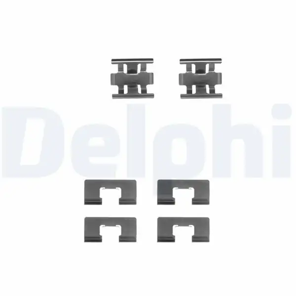 DELPHI LX0196 | Fren Balata Montaj Takımı