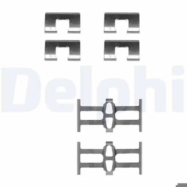 DELPHI LX0208 | Fren Balata Montaj Takımı