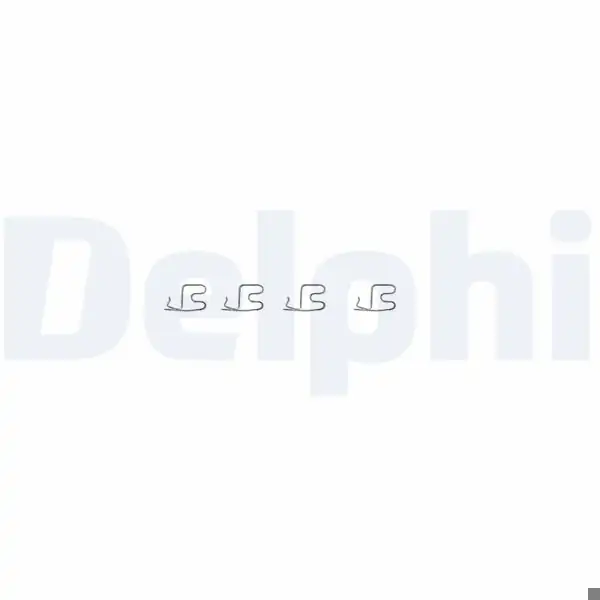 DELPHI LX0314 | Fren Balata Montaj Takımı