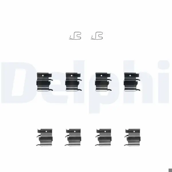 DELPHI LX0366 | Fren Balata Montaj Takımı