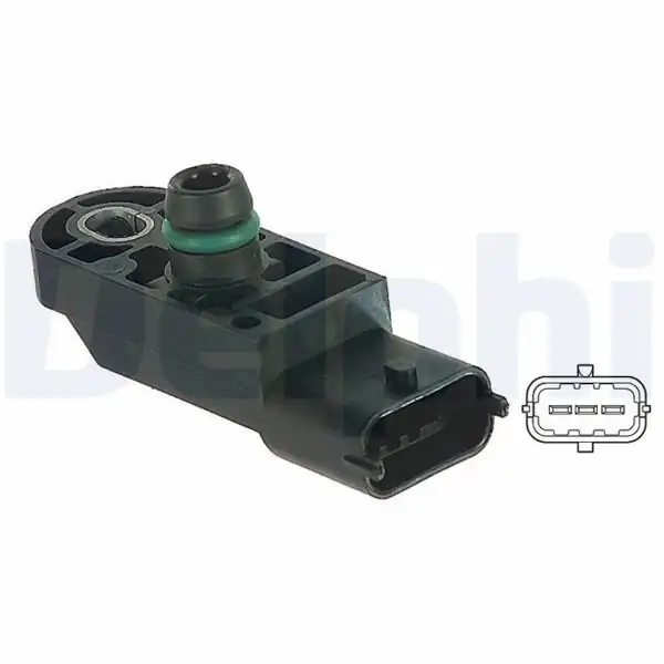 DELPHI PS10130 | Basınç Sensörü Renault Clio III/Kangoo III/Laguna III/Megane II, Master, Captur, Duster II, Qashqai