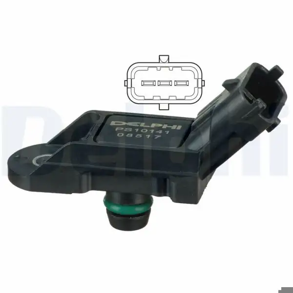 DELPHI PS10141 | Map Sensörü (Alfa Romeo:146-156 1.9 JTD / Fiat: Doblo-Fiorino 1.3 JTD / Opel: Corsa 06-1.3Cdtı)