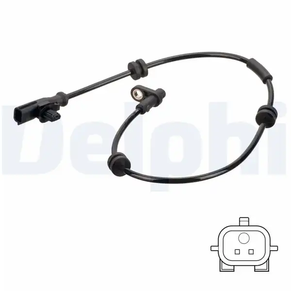 DELPHI SS20798 | Ford Fiesta 06 Courier 14 B Max 12 Arka ABS Sensörü