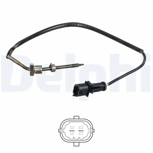 DELPHI TS30138 | Sıcaklık Sensörü Egzoz Doblo Linea 1 3mjt Fiat 06 2007