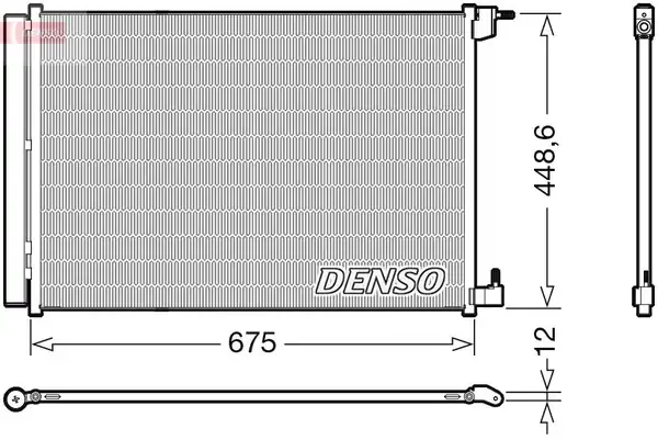 Denso Dcn17060 Klima Radyatörü Mercedes X253 15 W205 14 S205 15 W213 16 S213 17 W222 17 C217 17
